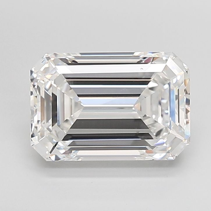 6.04 ct. emerald Lab Grown Diamond front image