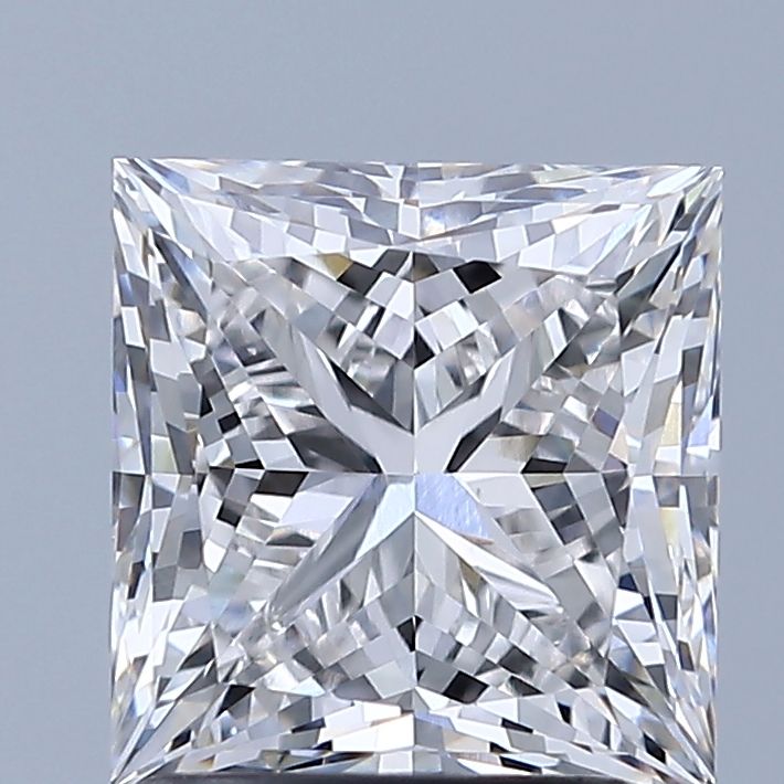 2.10 ct. princess Lab Grown Diamond front image