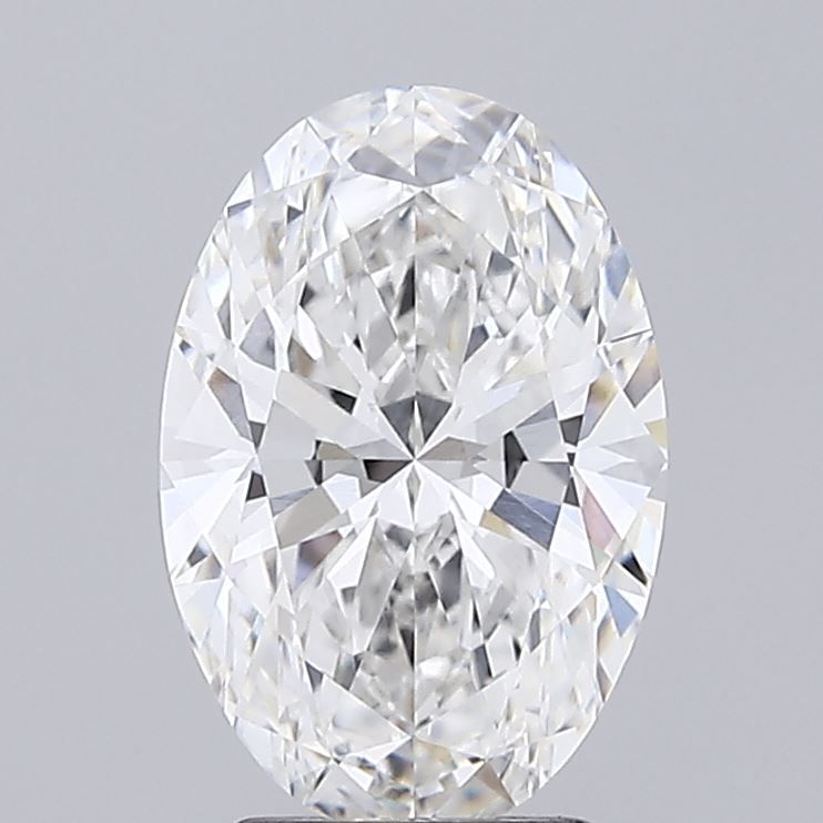 3.03 ct. oval Lab Grown Diamond front image
