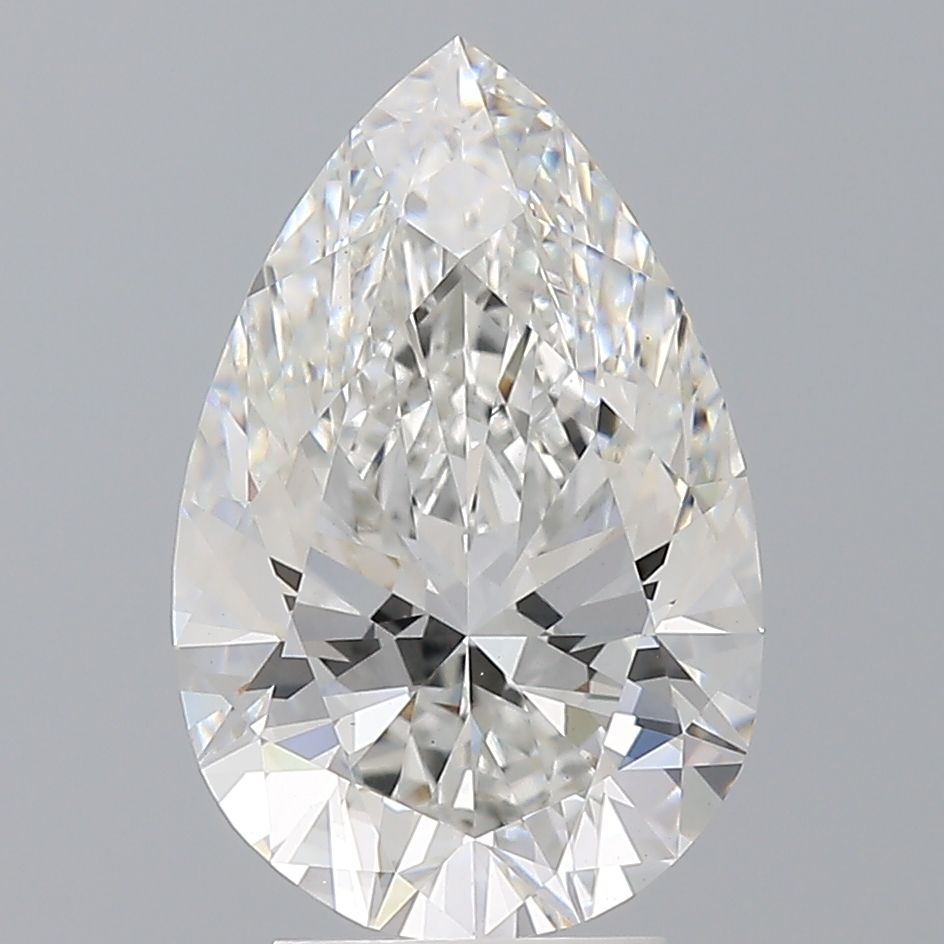 4.06 ct. pear Lab Grown Diamond front image