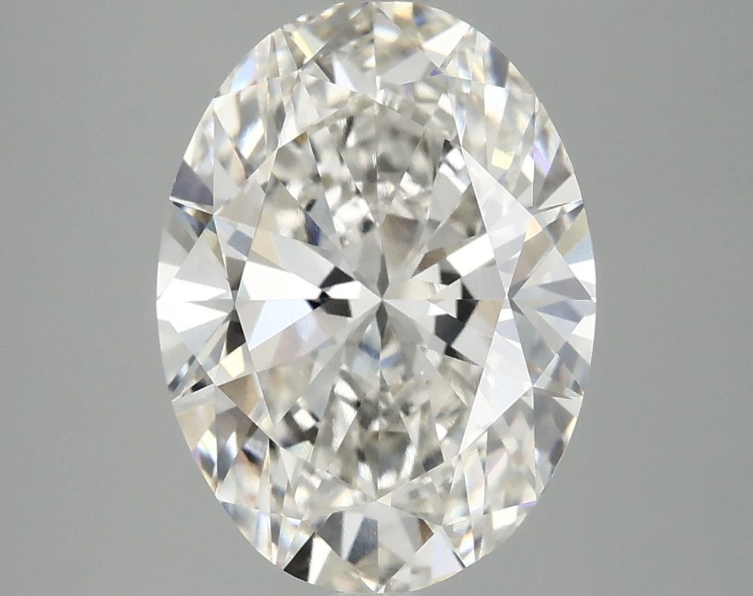 4.08 ct. oval Lab Grown Diamond front image