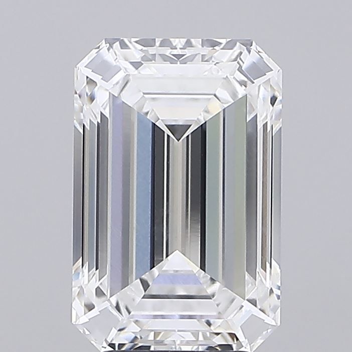 5.02 ct. emerald Lab Grown Diamond front image