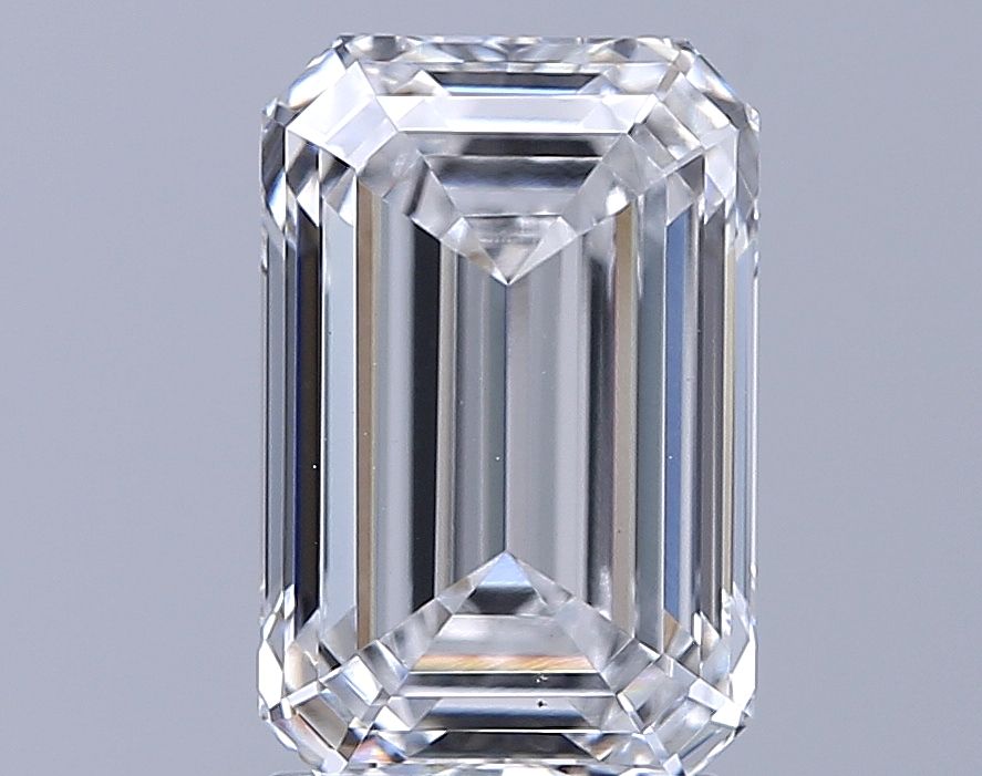 2.57 ct. emerald Lab Grown Diamond front image