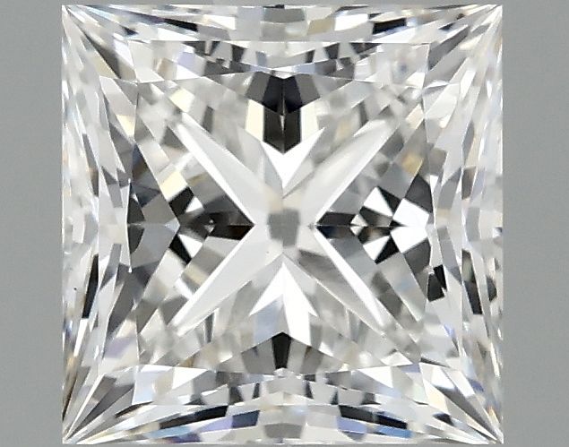 1.59 ct. princess Lab Grown Diamond front image