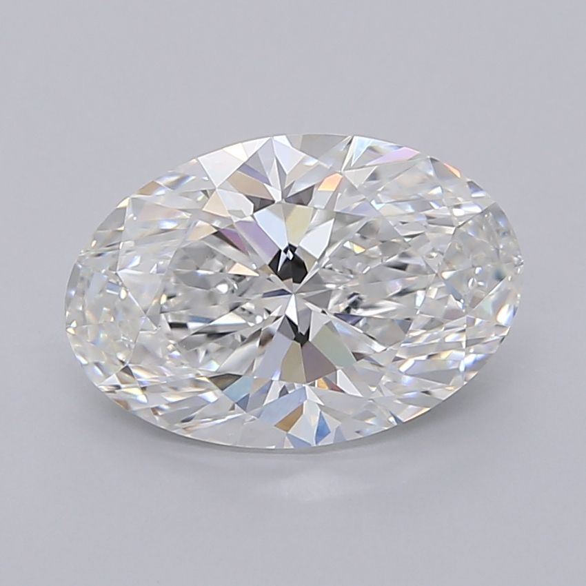 3.01 ct. oval Lab Grown Diamond front image