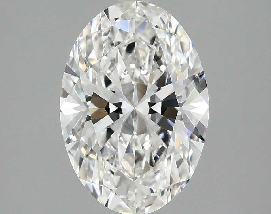 2.10 ct. oval Lab Grown Diamond front image
