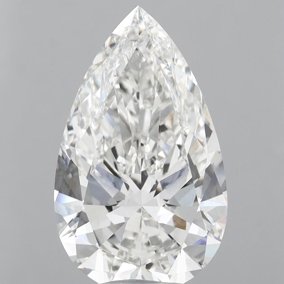 11.05 ct. pear Lab Grown Diamond front image