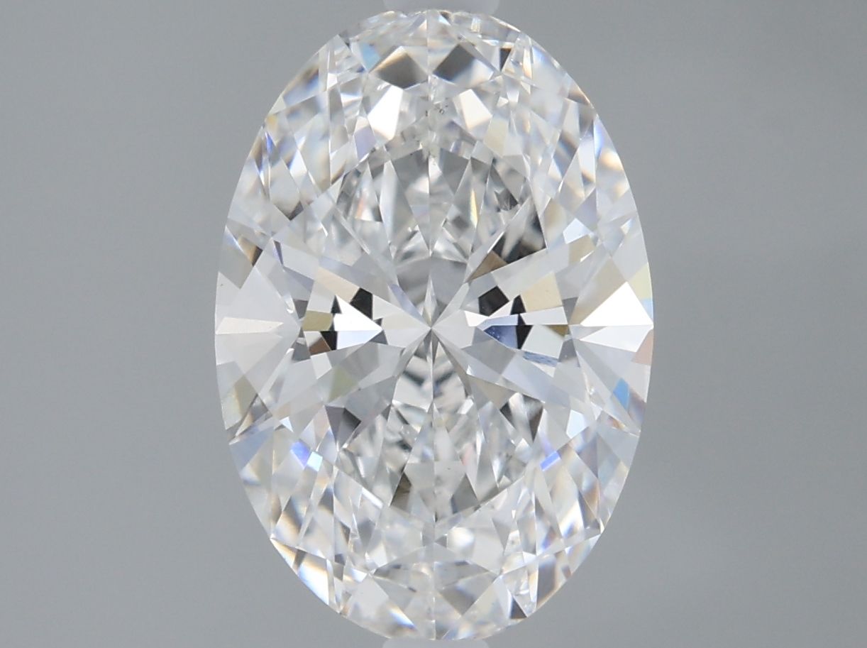 2.06 ct. oval Lab Grown Diamond front image