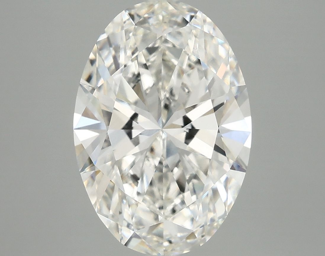 3.78 ct. oval Lab Grown Diamond front image