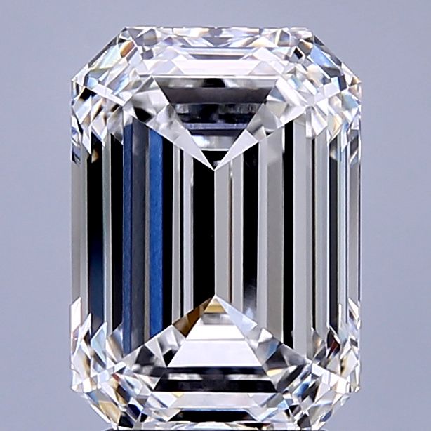 3.64 ct. emerald Lab Grown Diamond front image