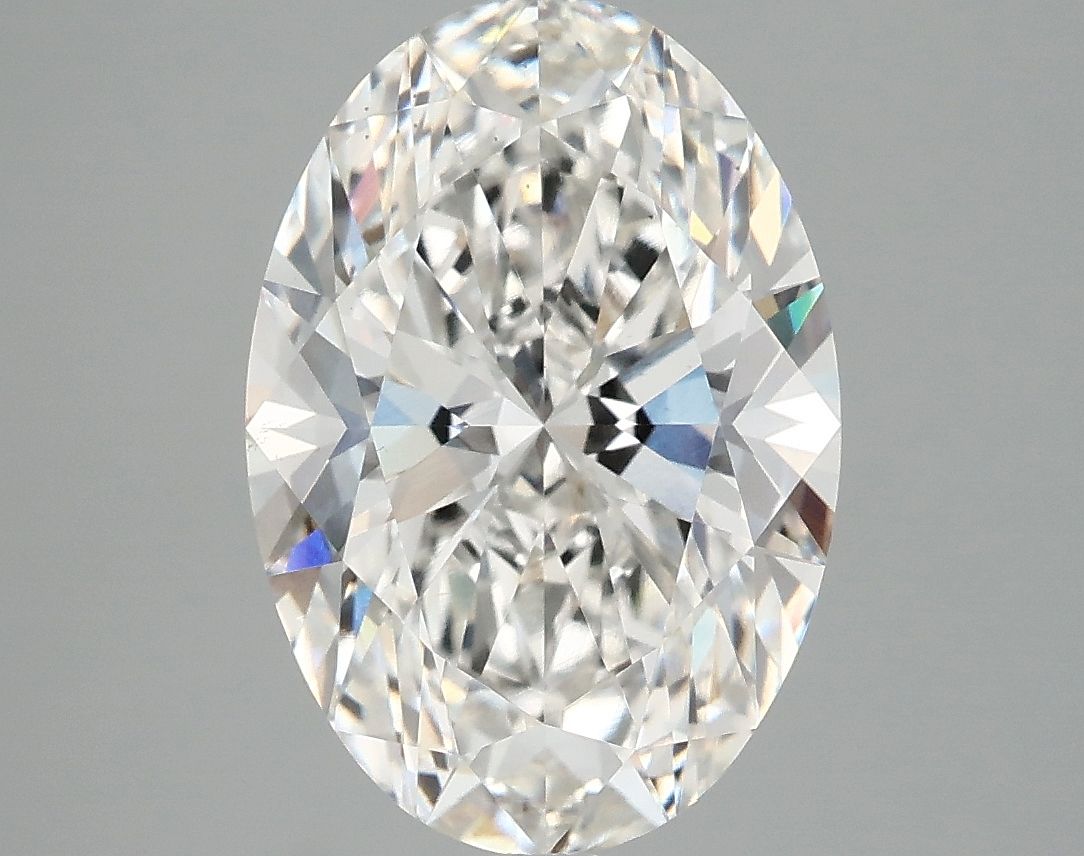 4.10 ct. oval Lab Grown Diamond front image
