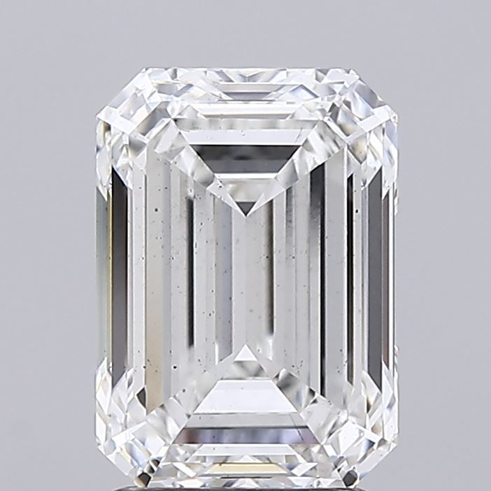2.57 ct. emerald Lab Grown Diamond front image