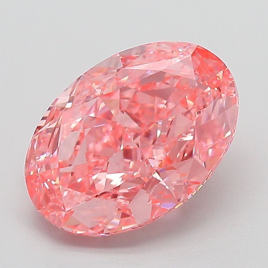 3.07 ct. oval Lab Grown Diamond front image