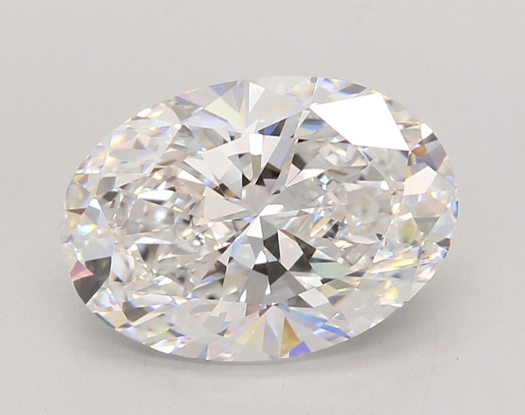 4.45 ct. oval Lab Grown Diamond front image