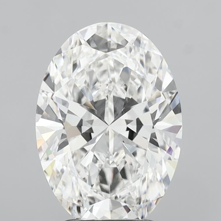 3.01 ct. oval Lab Grown Diamond front image