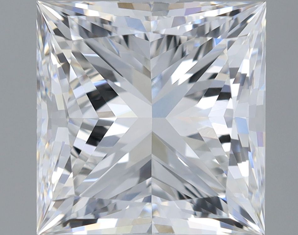 2.21 ct. princess Lab Grown Diamond front image