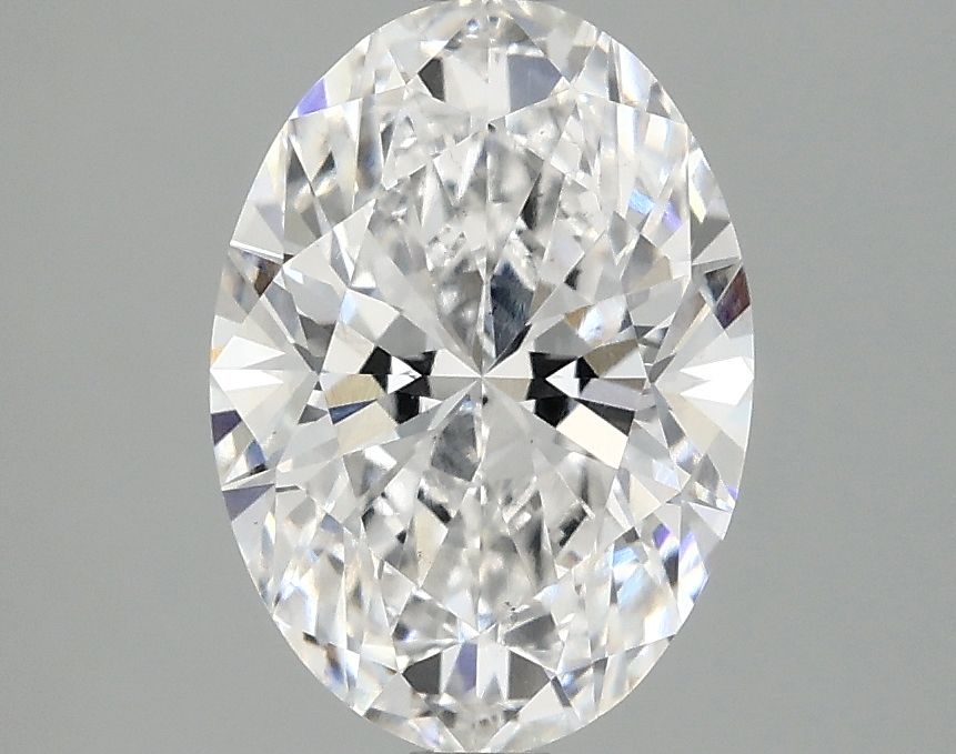 2.10 ct. oval Lab Grown Diamond front image