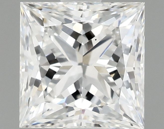 1.10 ct. princess Lab Grown Diamond front image
