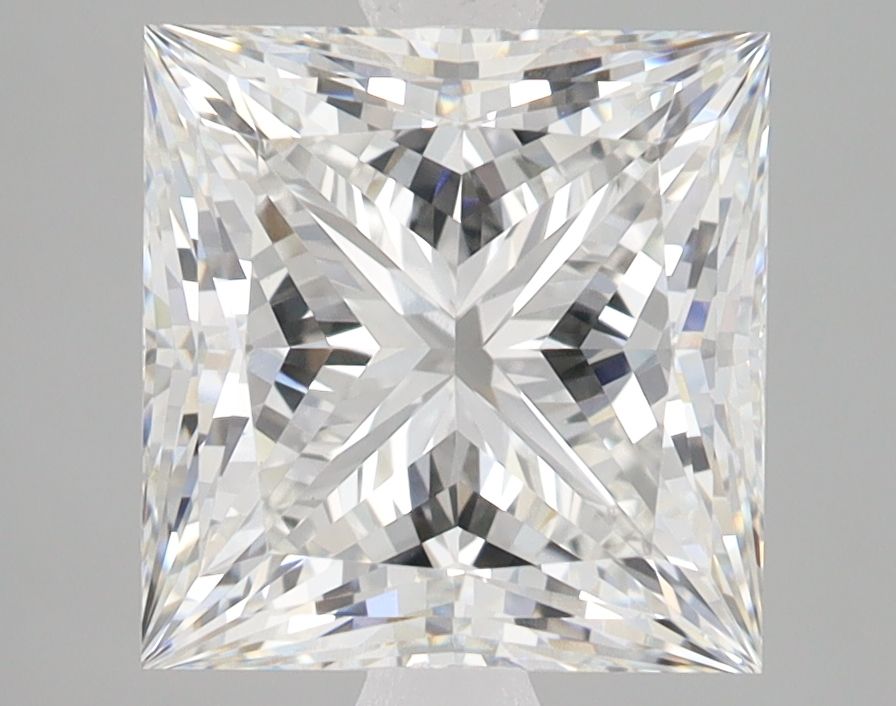 4.10 ct. princess Lab Grown Diamond front image