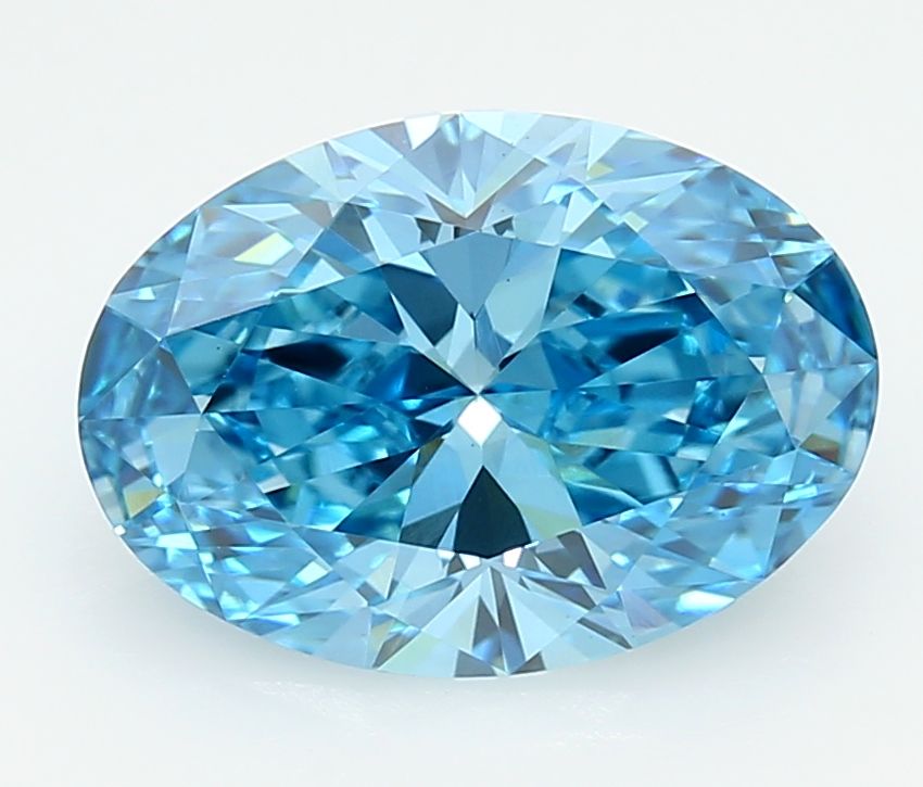 3.06 ct. oval Lab Grown Diamond front image