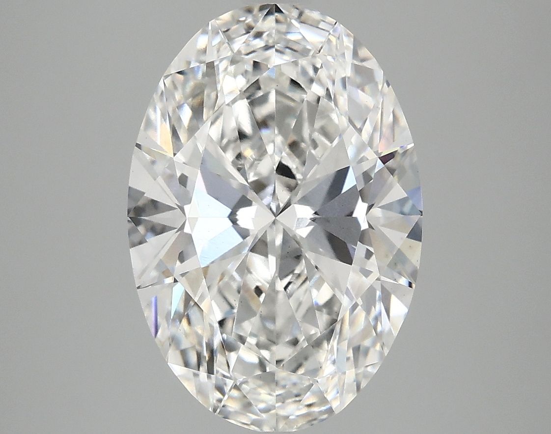 3.89 ct. oval Lab Grown Diamond front image