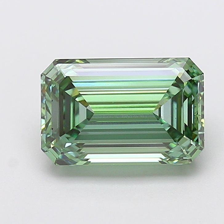 4.09 ct. emerald Lab Grown Diamond front image