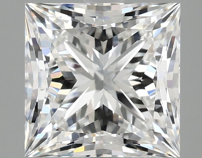 2.56 ct. princess Lab Grown Diamond front image