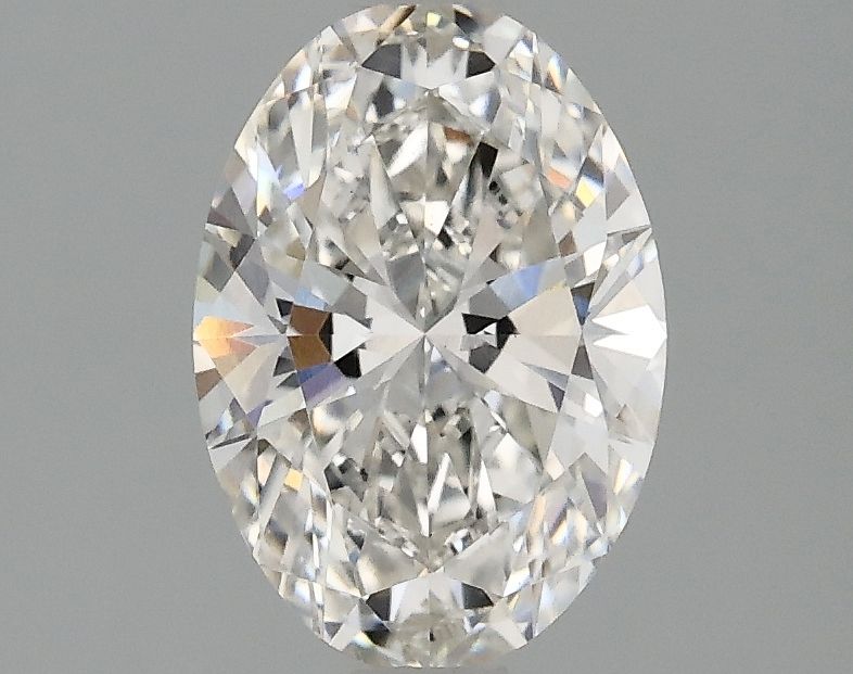 1.35 ct. oval Lab Grown Diamond front image