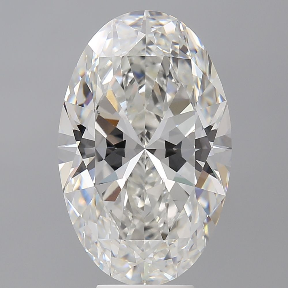 7.60 ct. oval Lab Grown Diamond front image