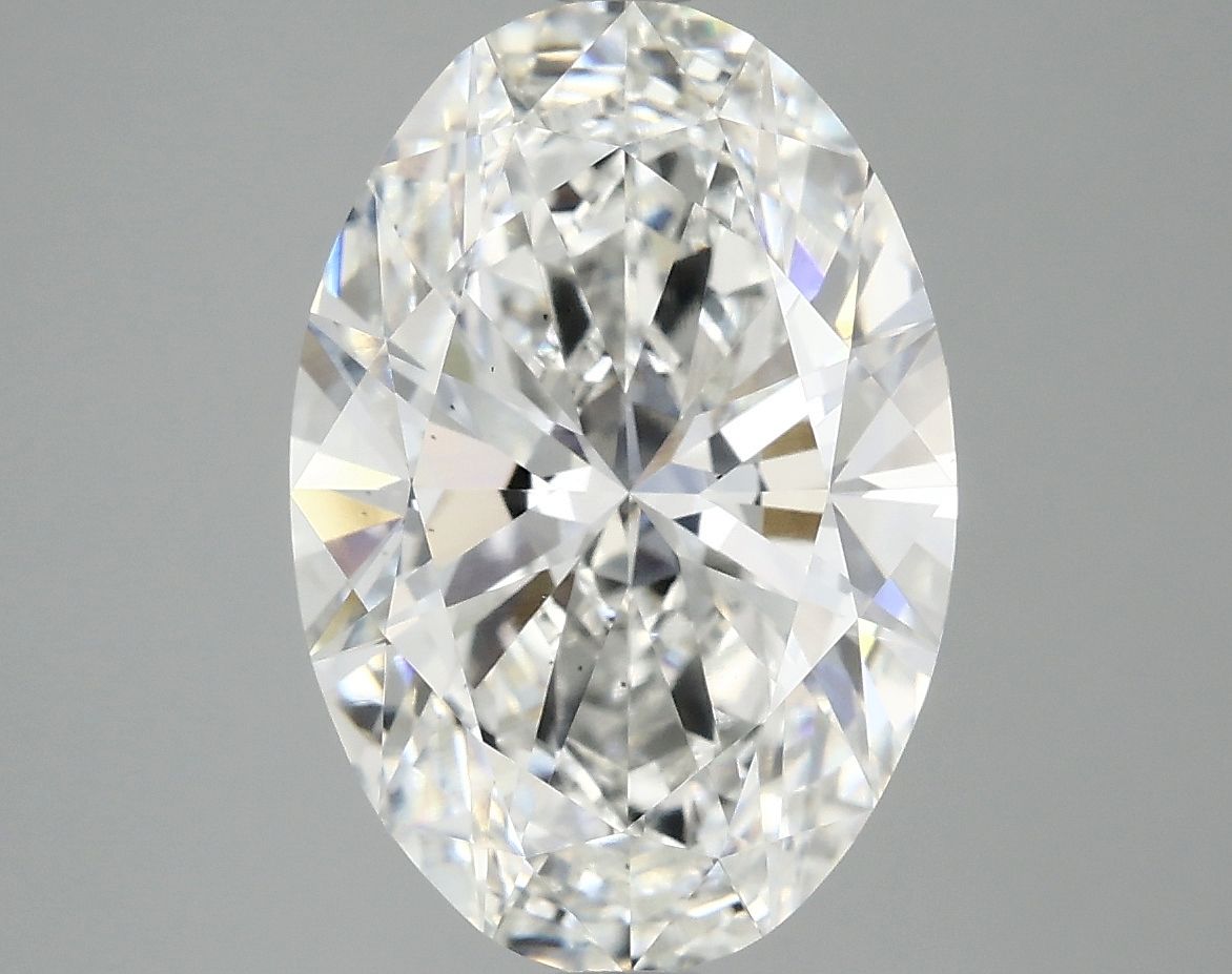 4.02 ct. oval Lab Grown Diamond front image