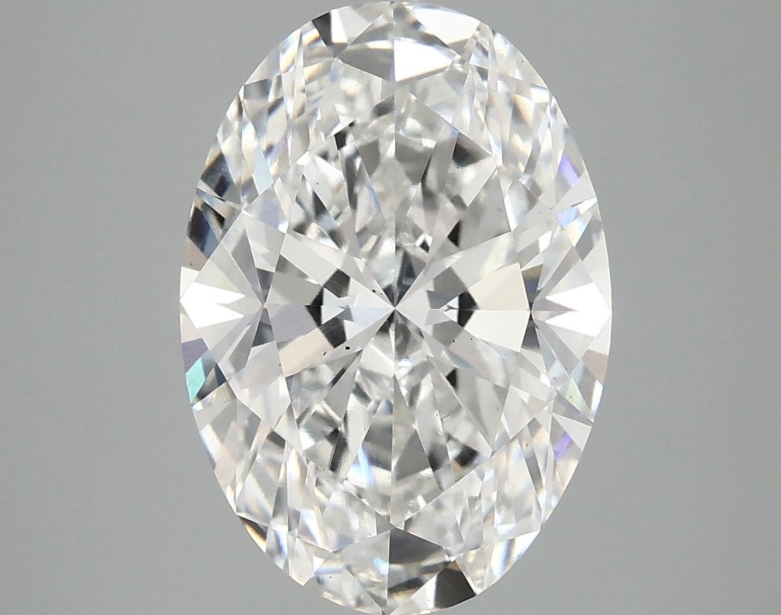 4.08 ct. oval Lab Grown Diamond front image