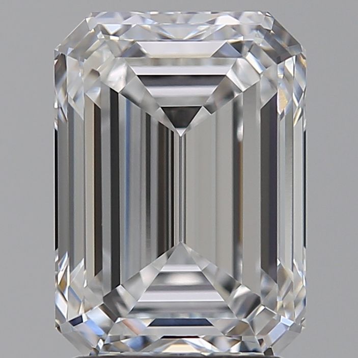 2.54 ct. emerald Lab Grown Diamond front image