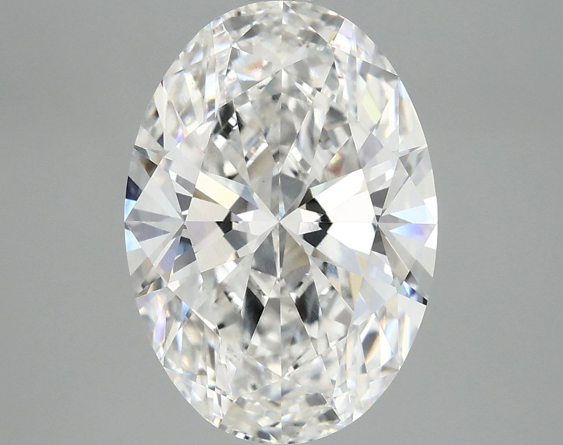 3.93 ct. oval Lab Grown Diamond front image