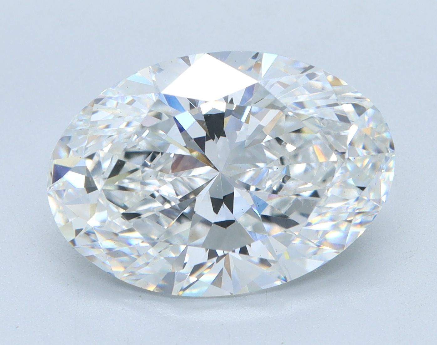 5.08 ct. oval Lab Grown Diamond front image