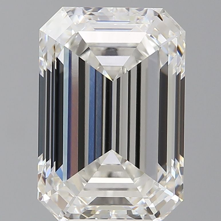 7.10 ct. emerald Lab Grown Diamond front image