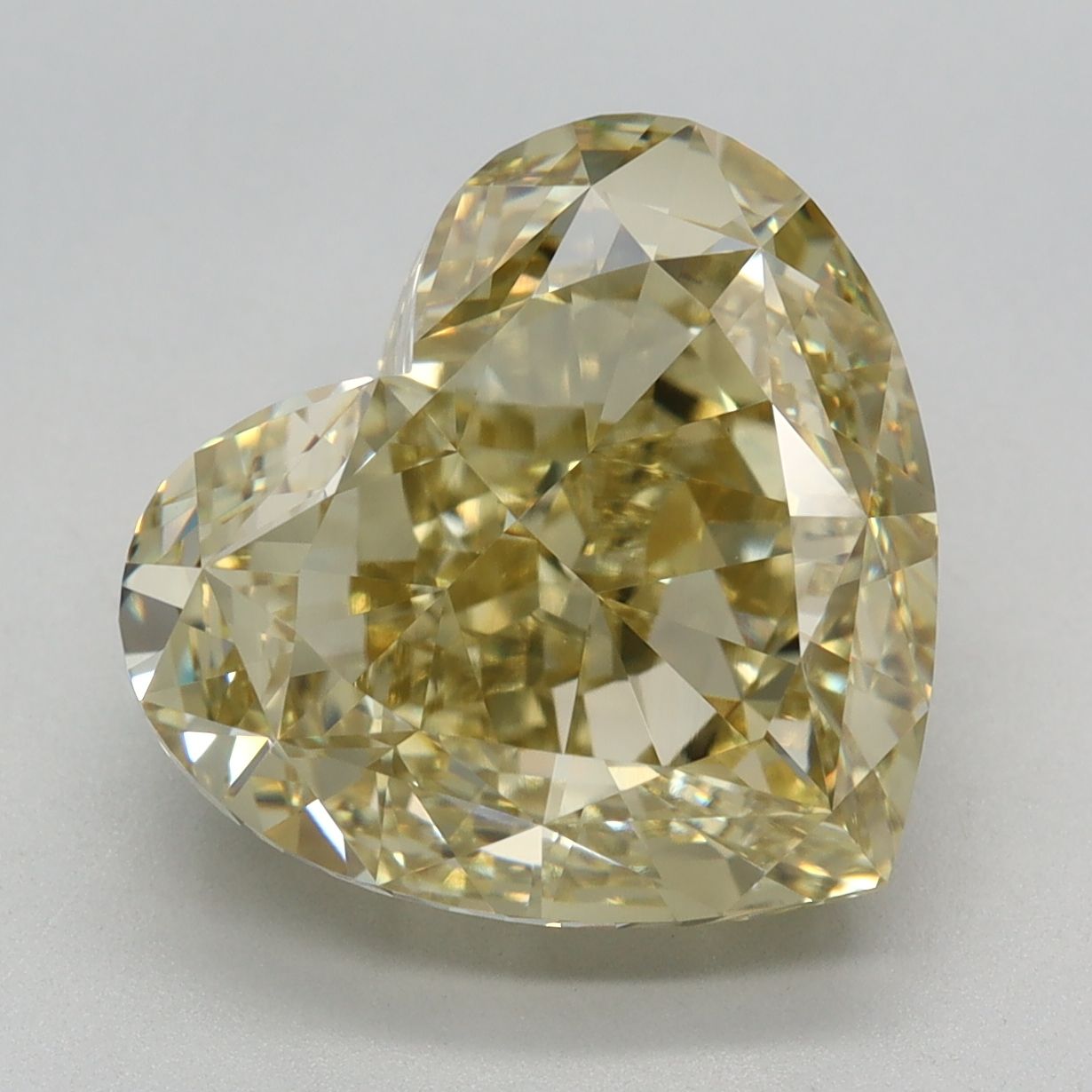6.09 ct. heart Lab Grown Diamond front image