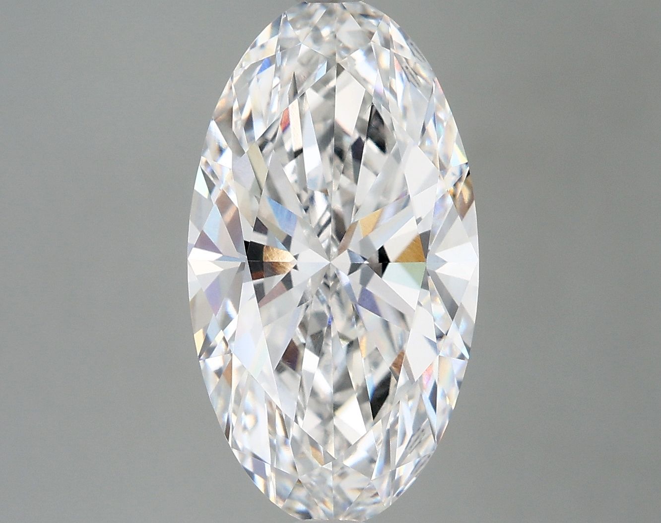 4.57 ct. oval Lab Grown Diamond front image