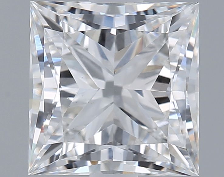 1.51 ct lab-grown Princess Diamond