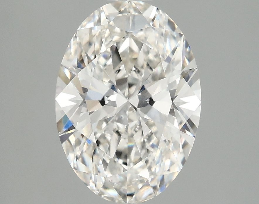 2.10 ct. oval Lab Grown Diamond front image