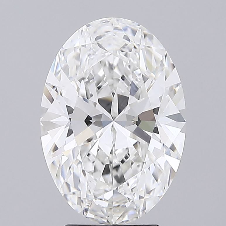 4.07 ct. oval Lab Grown Diamond front image