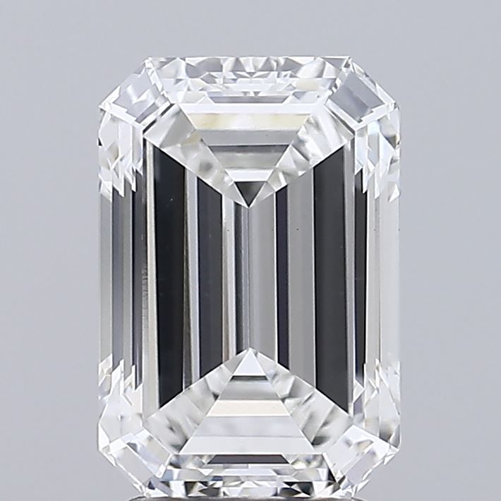 3.21 ct. emerald Lab Grown Diamond front image