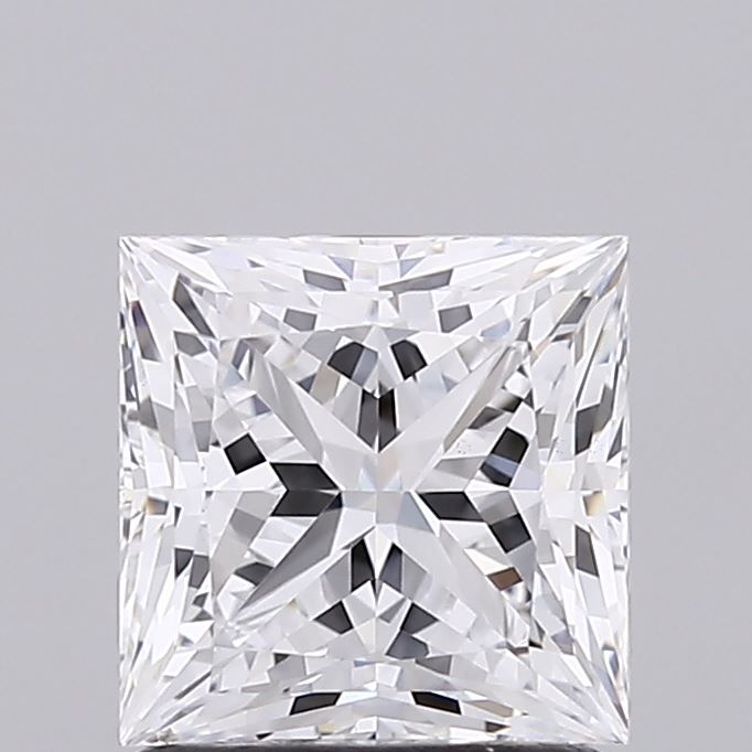 1.56 ct. princess Lab Grown Diamond front image
