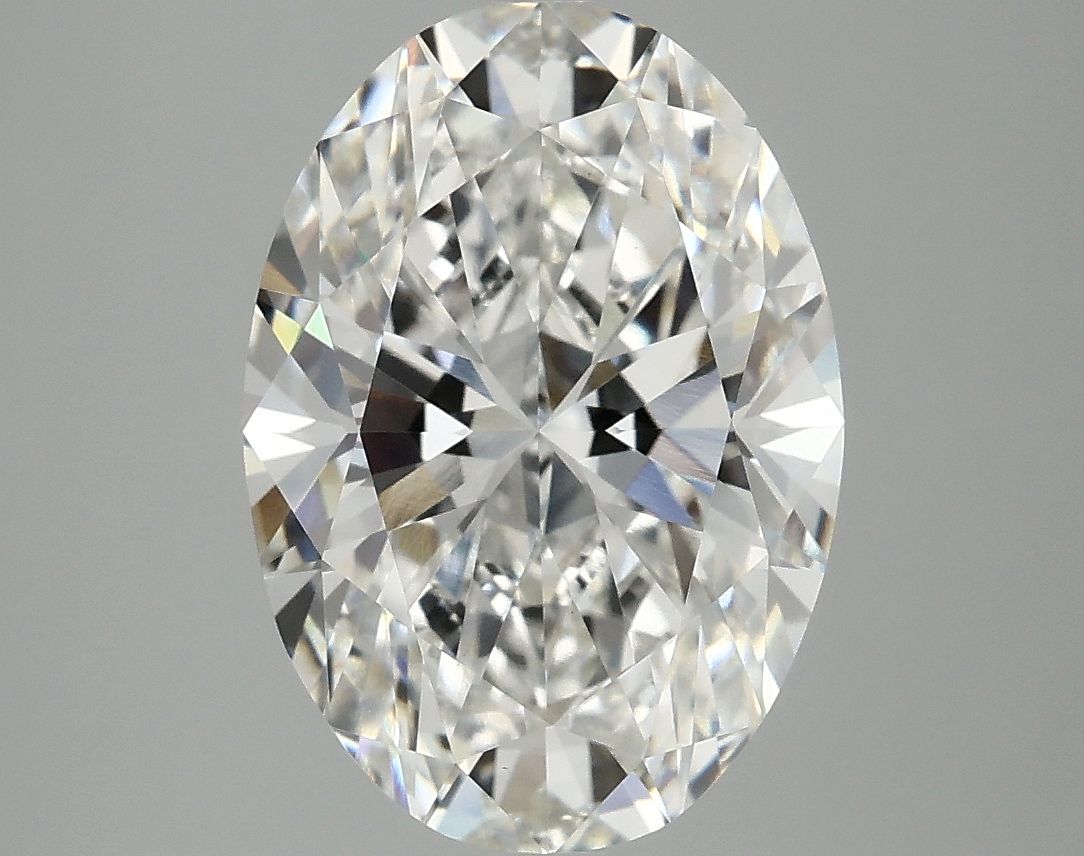 4.06 ct. oval Lab Grown Diamond front image