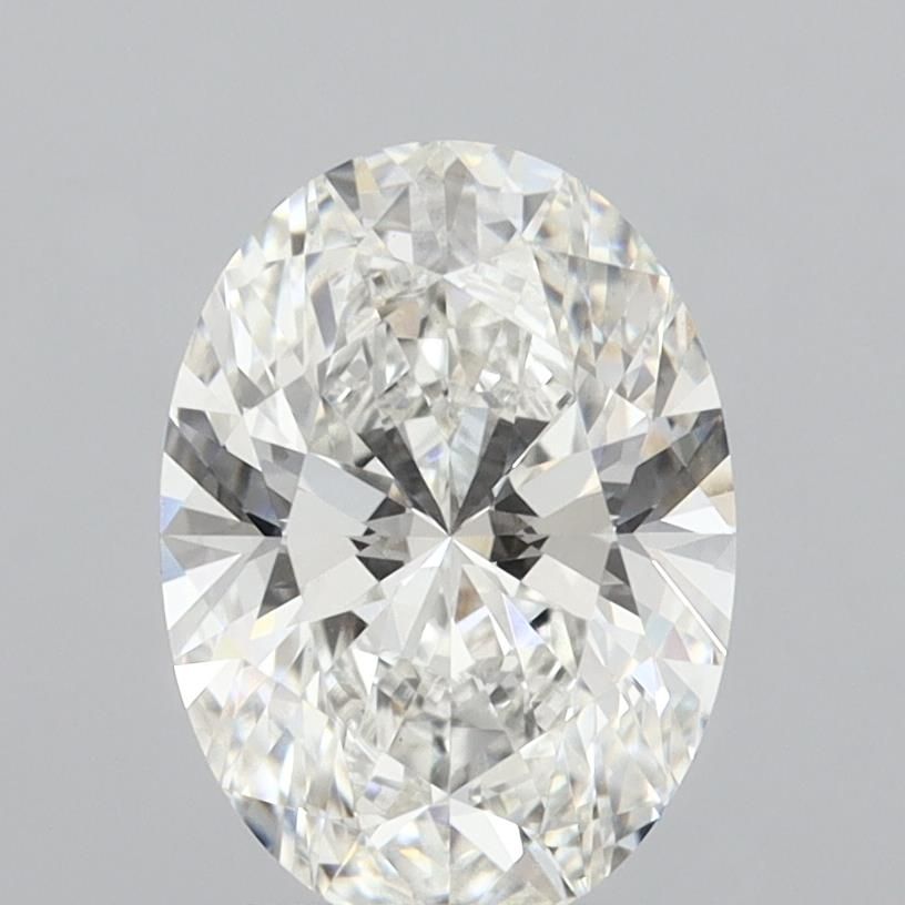 3.08 ct. oval Lab Grown Diamond front image