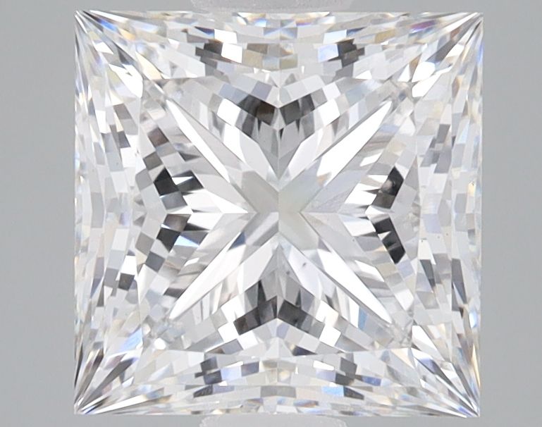 3.09 ct. princess Lab Grown Diamond front image