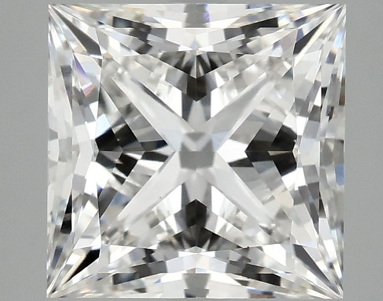 4.19 ct. princess Lab Grown Diamond front image