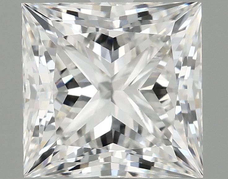 2.52 ct. princess Lab Grown Diamond front image