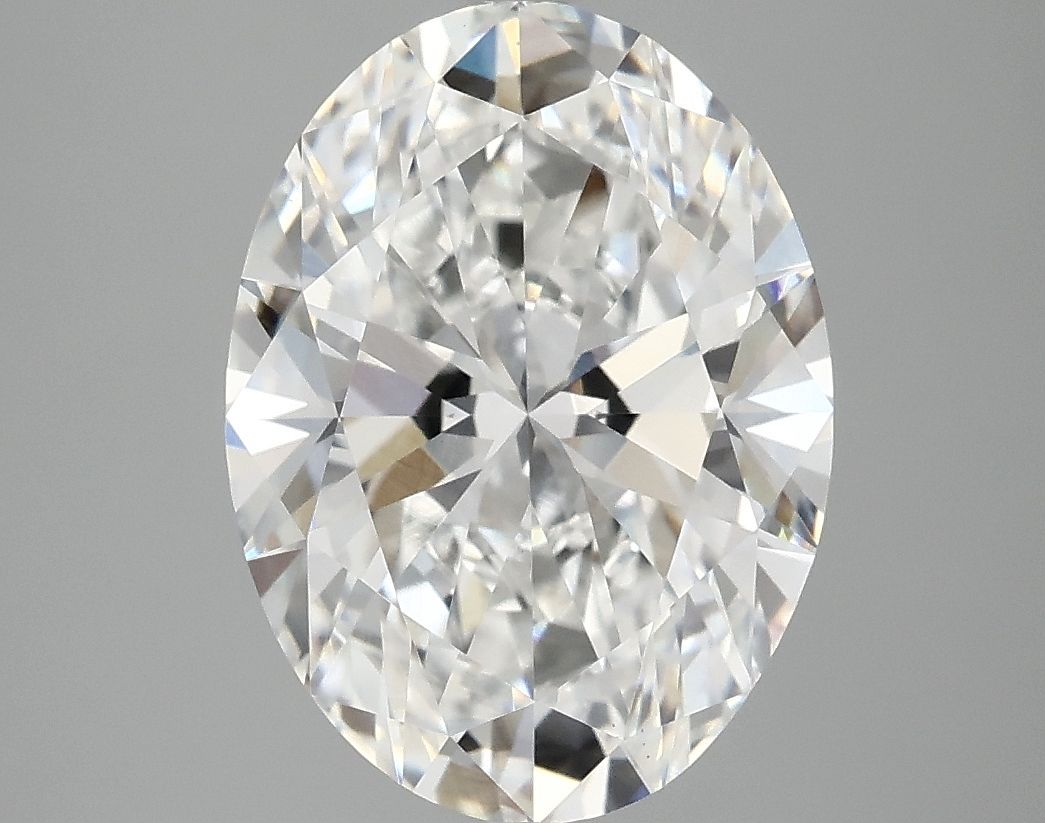 3.91 ct. oval Lab Grown Diamond front image
