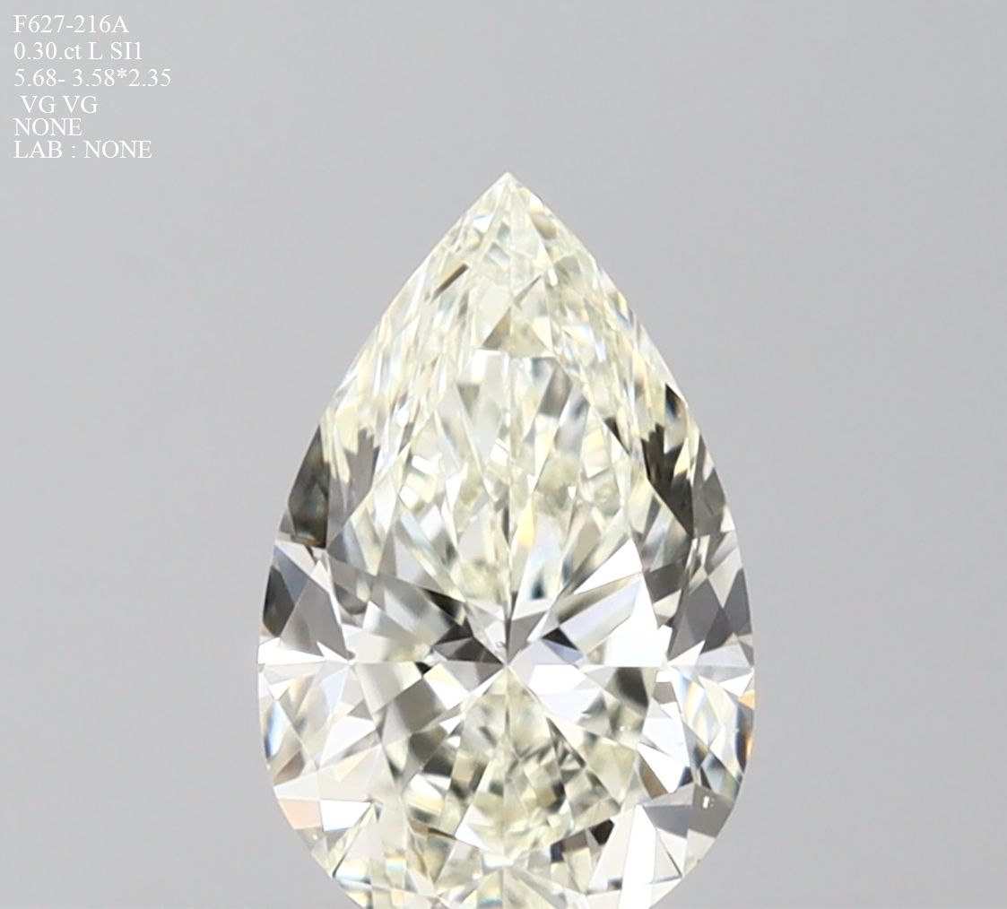Pear diamond