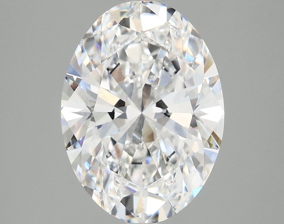 3.01 ct. oval Lab Grown Diamond front image
